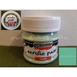 akril festék, matt, PISZTÁCIA (Pentart) - 50 ml