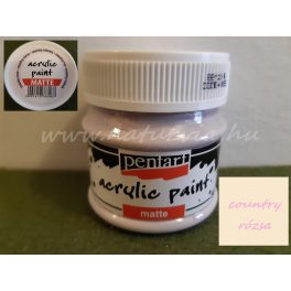 akril festék, matt, COUNTRY RÓZSA (Pentart) - 50 ml