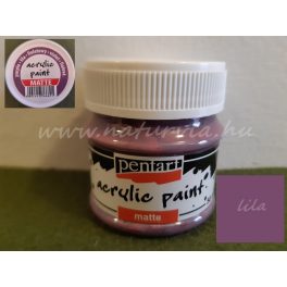akril festék, matt, LILA (Pentart) - 50 ml