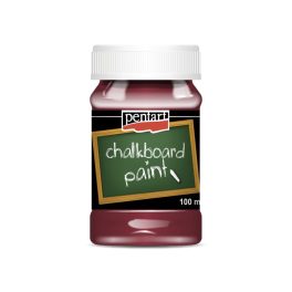   PENTART táblafesték (chalkboard paint), VÖRÖSBOR (100 ml)