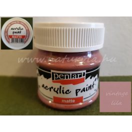 akril festék, matt, VINTAGE LILA (Pentart) - 50 ml