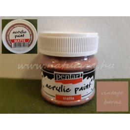 akril festék, matt, VINTAGE BARNA (Pentart) - 50 ml