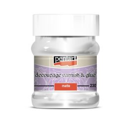 decoupage (dekupázs) ragasztólakk (230 ml) MATT