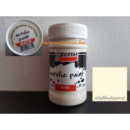 akril festék, matt, ELEFÁNTCSONT (Pentart) - 100 ml