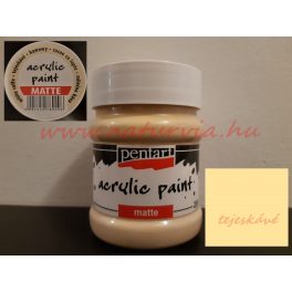 akril festék, matt, TEJESKÁVÉ (Pentart) - 230 ml