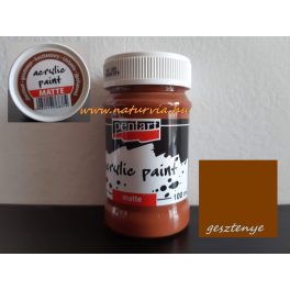 akril festék, matt, GESZTENYE / BARNA (Pentart) - 100 ml