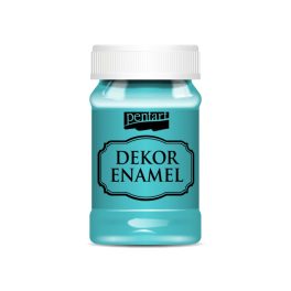 PENTART dekor zománcfesték (100 ml), TÜRKIZKÉK