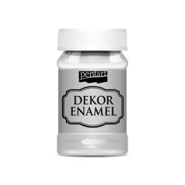PENTART dekor zománcfesték (100 ml), SZÜRKE