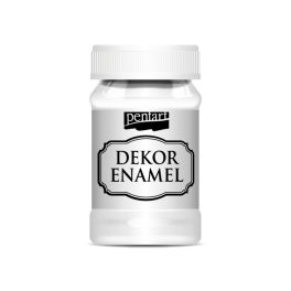 PENTART dekor zománcfesték (100 ml), FEHÉR
