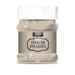 PENTART dekor zománcfesték (230 ml), CAPPUCCINO