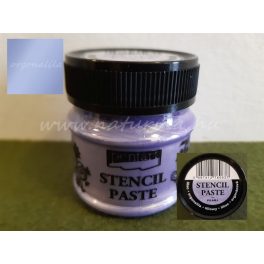 stencilező paszta, gyöngyház fényű, ORGONALILA (50 ml)