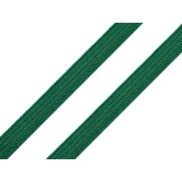  lapos gumi, gumipertli, gumiszalag (7 mm), SÖTÉT ZÖLD