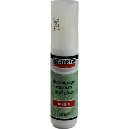 decoupage (dekupázs) ragasztólakk TEXTILre (20 ml)