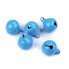   Csengő, csengettyű (d=14 mm) VILÁGOS KÉK / AZÚRKÉK (5 db/ csomag)