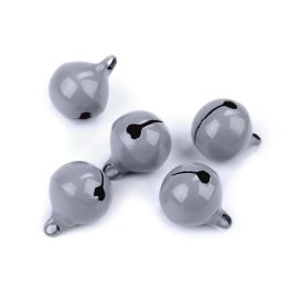  Csengő, csengettyű (d=14 mm) VILÁGOS SZÜRKE (5 db/ csomag)
