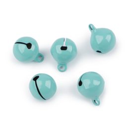   Csengő, csengettyű (d=14 mm) TÜRKIZ / TÜRKIZZÖLD (5 db/ csomag)