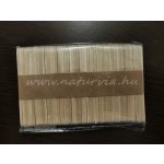 Fa pálcika, spatula, NATÚR (50 db / csomag) 65*10 mm KICSI
