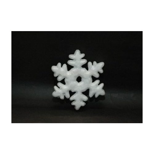 polisztirol (hungarocell) hópehely / hópihe 9 cm
