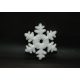 polisztirol (hungarocell) hópehely / hópihe 9 cm