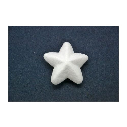 polisztirol (hungarocell) csillag, ötágú 5 cm