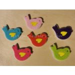 filc matrica csomag - MADÁR / MADARAK MOZGÓ SZEMEKKEL (6 db / csomag) - öntapadós