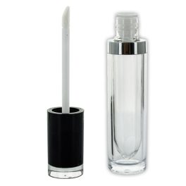   szájfény tok, ÁTLÁTSZÓ / transzparens, víztiszta (~ 7,5 ml) applikátorral