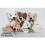 Biztonsági szem csomag 6*3 mm (5 pár / csomag) FEKETE, kerek / félgömb alakú 