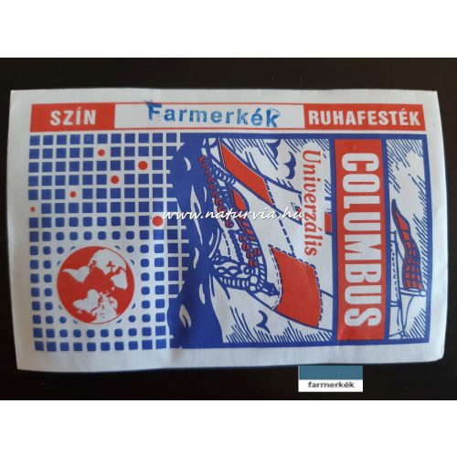 Columbus ruhafesték / textilfesték por (5 g) - FARMERKÉK