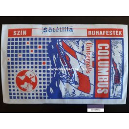 Columbus ruhafesték / textilfesték por (5 g) - SÖTÉTLILA