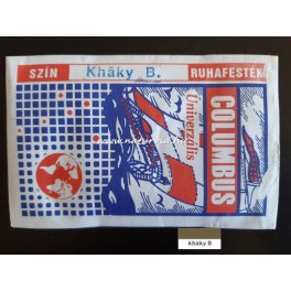   Columbus ruhafesték / textilfesték por (5 g) - KHAKY B / KHAKI / KEKI BARNA