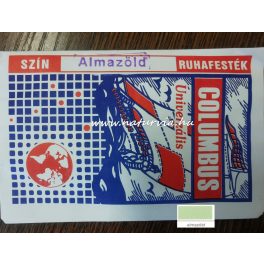 Columbus ruhafesték / textilfesték por (5 g) - ALMAZÖLD