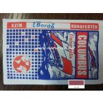 Columbus ruhafesték / textilfesték por (5 g) - BORDÓ