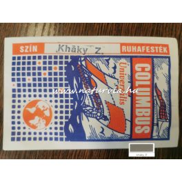   Columbus ruhafesték / textilfesték por (5 g) - KHAKY Z / KHAKI / KEKI ZÖLD