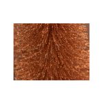 mini fenyő / fenyőfa, fa talpon BRONZ (15 cm-es)