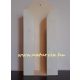 fa papírzsebkendő tartó / zsepitartó / zsebkendő tartó, NAGY (13*7*30 cm)