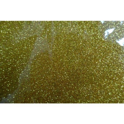 Dekorgumi, öntapadós, glitteres / csillámos  20*30 cm (A4), ARANY