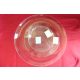 Díszíthető üveg tál, KEREK / KÖR alakú, kicsi (15 cm)