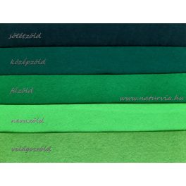   Filc, barkácsfilc anyag A4 (20*30 cm) méretben KÖZÉPZÖLD