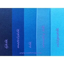   Filc, barkácsfilc anyag A4 (20*30 cm) méretben SÖTÉTKÉK (MATRÓZKÉK)
