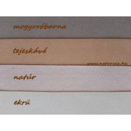 Filc, barkácsfilc anyag A4 (20*30 cm) méretben TEJESKÁVÉ