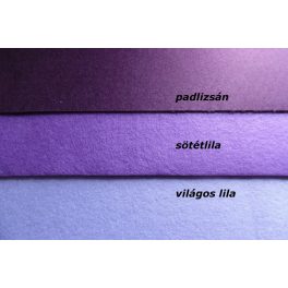   Filc, barkácsfilc anyag A4 (20*30 cm) méretben PADLIZSÁN LILA