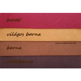 Filc, barkácsfilc anyag A4 (20*30 cm) méretben BORDÓ
