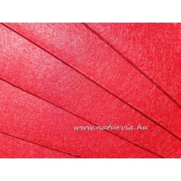   Filc, barkácsfilc anyag A4 (20*30 cm) méretben PIROS (4 mm vastag)