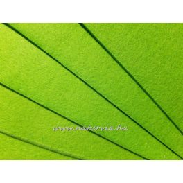   Filc, barkácsfilc anyag A4 (20*30 cm) méretben VILÁGOS ZÖLD (4 mm vastag)