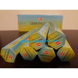 HEM 20 szálas füstölő - CITROMFŰ / LEMONGRASS illatú