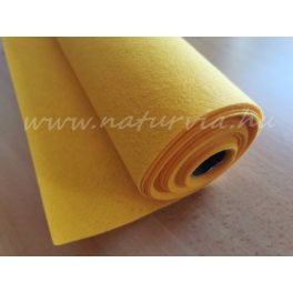 Filc, barkácsfilc anyag méterre (1mm vastag) NAPSÁRGA