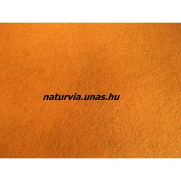   Filc, barkácsfilc anyag méterre (1mm vastag)  VILÁGOS NARANCS