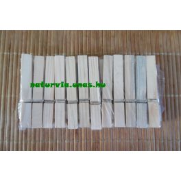 Fa csipesz, natúr 7 cm (24 db / csomag)