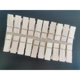   Fa csipesz, natúr 3,5 cm (20 db / csomag) SZÉLES VÁLTOZAT!