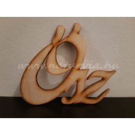 Fa felirat "ŐSZ" (lézervágott) 15*12,5 cm